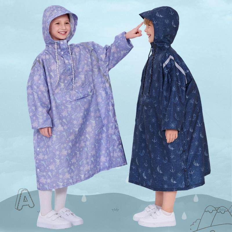 儿童雨衣男女孩中小学生上学专用揹包户外出游轻便防水速干雨披,居家日用,雨披/雨衣,淘宝优惠券,粉丝福利购,淘宝优惠卷