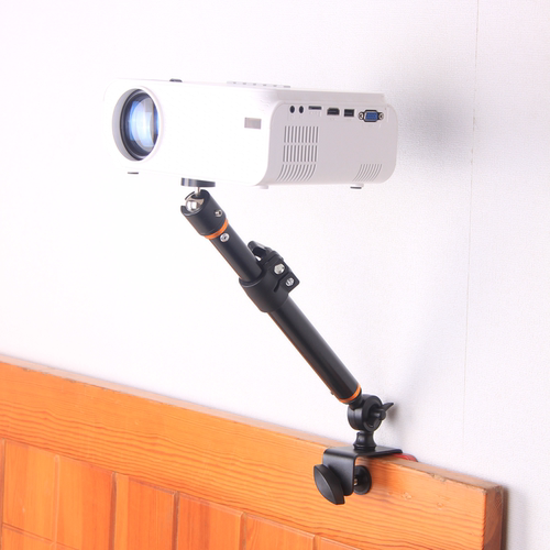 投影仪床头支架卧室木板床家用