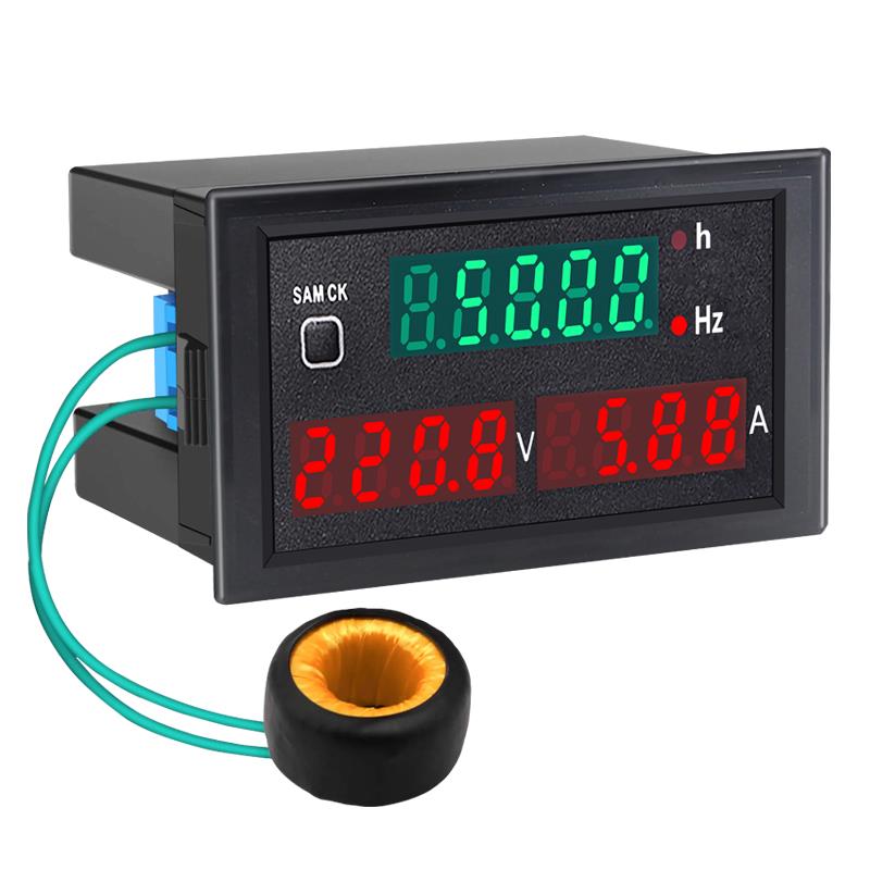 发电机数显电压表电流表频率时间显示交流220v380v100a DL69-2059