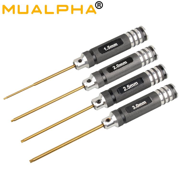 MUALPHA 3D打印机工具配件内六角航模组装工具1.5 2.0 2.5 3.0mm