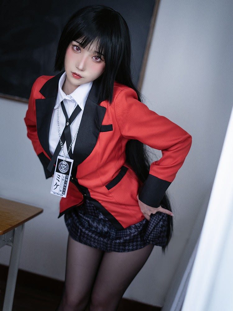送挂牌狂赌之渊cos服桃喰绮罗莉蛇喰梦子cosplay服装女校露娜外套