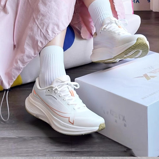 女鞋 减震跑鞋 网面运动鞋 新款 2025冬季 特步2000公里三代plus跑步鞋