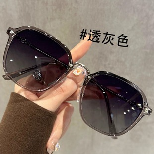 2025新款 偏光墨镜女款 潮流近视高级感防紫外线开车专用圆框太阳镜
