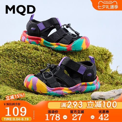 MQD马骑顿时尚包头防滑防撞凉鞋