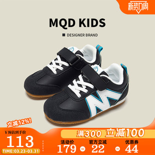 男童运动鞋 低帮儿童阿甘鞋 春季 黑色休闲板鞋 女童 新款 马骑顿童鞋