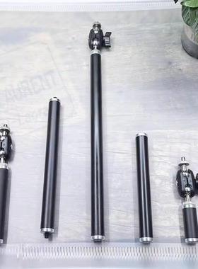 金属延长杆支架直播架配件6mm转接头三脚架延长支撑杆360度手机架
