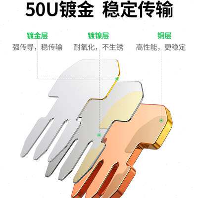绿联水晶头七类网线超6六7类屏蔽千万兆网络对接头rj45插头连接器