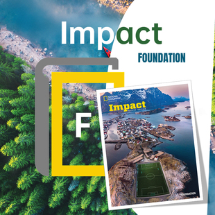 Impact NGL國家地理學習 最新 第二版 思辨思維訓練 官方正版 初中英語聽說讀寫 版 初中英語PBL課程叢書
