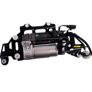 适用奥迪A8S8空气悬挂打气泵D3D4空气泵分配阀空气悬架压缩机总成