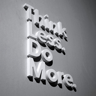 白色水泥大小写字母数字墙壁装饰文化墙面贴简约立体英文字体户外