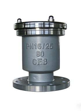 排气阀P41X-16C铸钢不锈钢单口快速自来水管道快速排气阀CF8材质