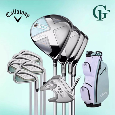 正品Callaway卡拉威高尔夫女士套杆REVA粉色限量款golf球杆初中级