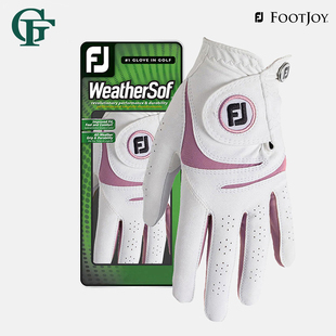Footjoy高尔夫手套WeatherSof女士FJ双手手套6EIWPHB-199颜色随机
