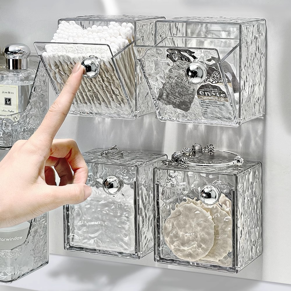 偏心街化妆棉洗脸巾整理盒