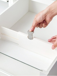 抽屉收纳分隔板抽屉内置分隔自由组合分割隔断办公室宿舍塑料分隔