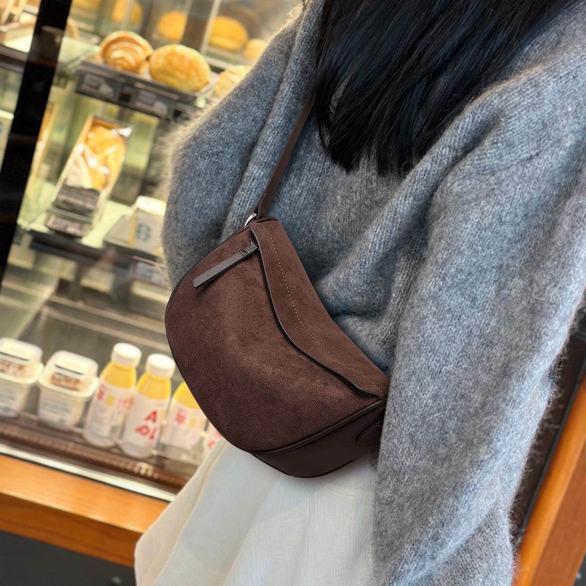 包包上档次女式2026新款女包夏季单肩斜挎包高级感腋下饺子包