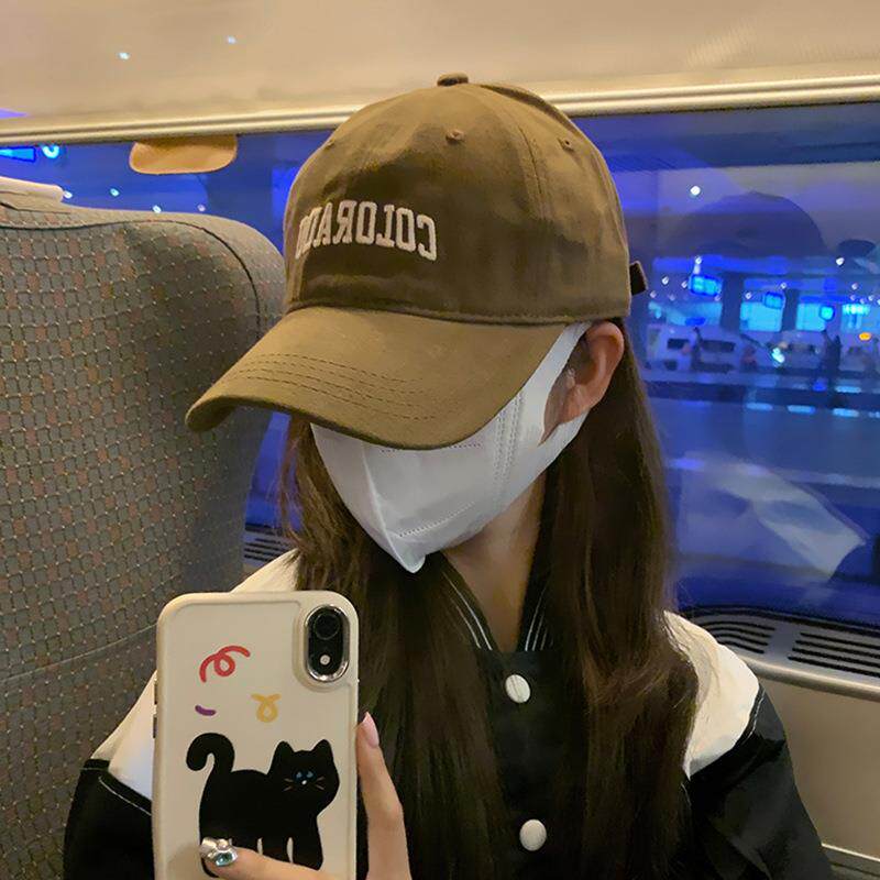 棒球帽子女款鸭舌帽情侣高颜值防晒遮阳百搭防晒装备冬季运动2025
