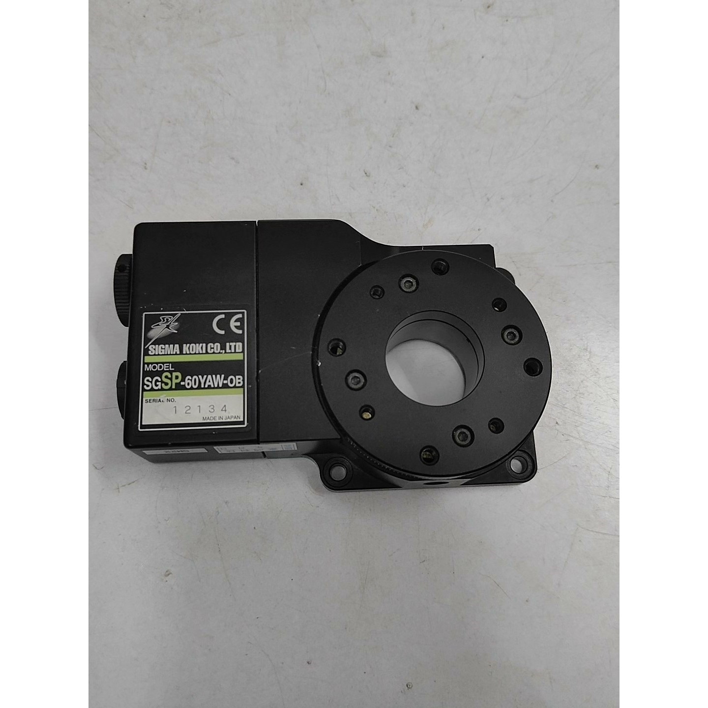 西格玛 SGSP-60YAW -OB高精度电动旋转平台