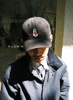 oarism x JLProduced 25SS「祈祷富有」刺绣水洗鸭舌帽街头棒球帽