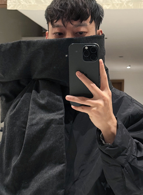 oarism羊毛羽绒围巾白鸭绒