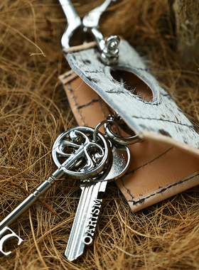 oarism 马毛皮挂饰钥匙挂饰组合趣味腰间包潮流挂件饰品寇克船长