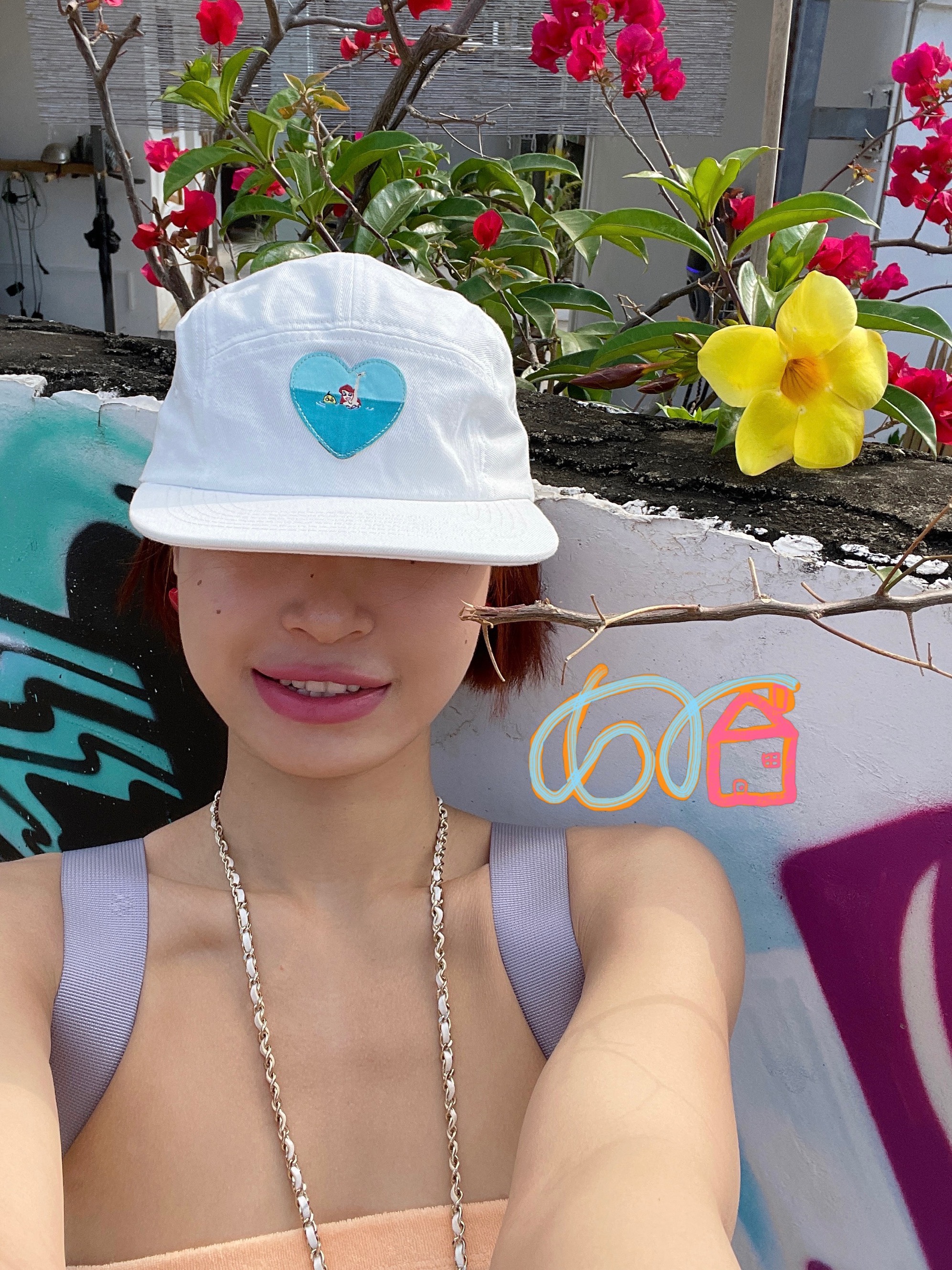 美人鱼防晒通用可调节卡通干净