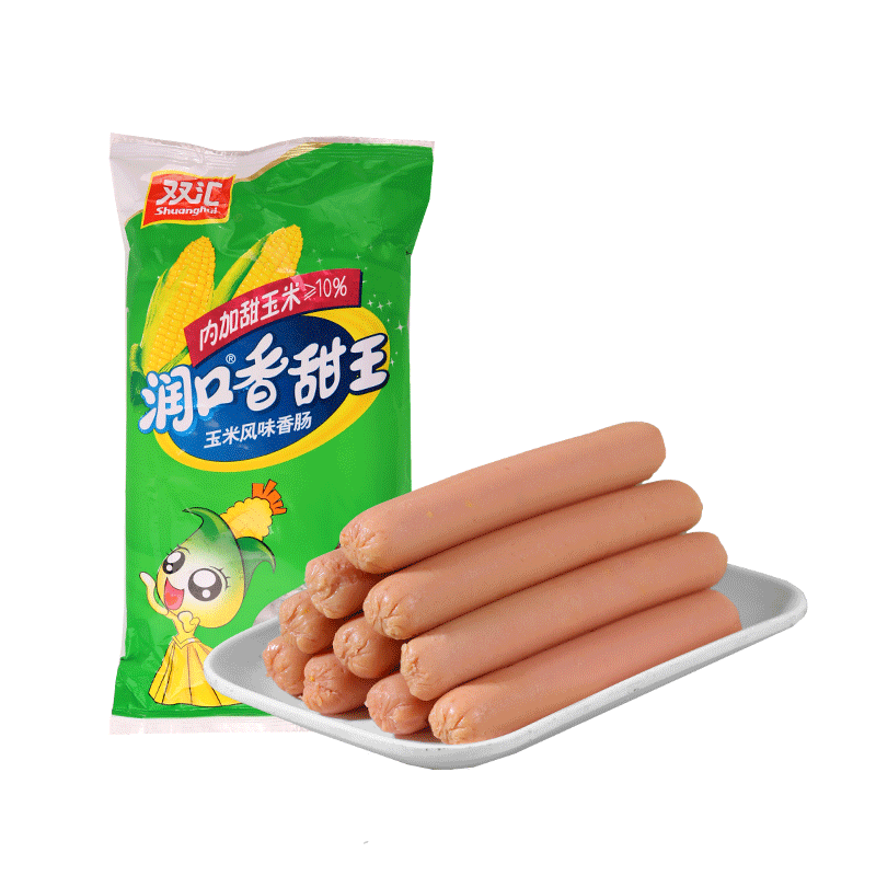 双汇袋装即食玉米风味火腿肠