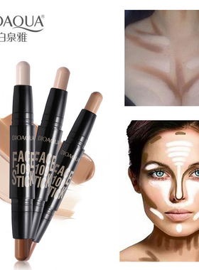 2025BIOAQUA Double Head 3D Bronzer Highlighter Stick Conto