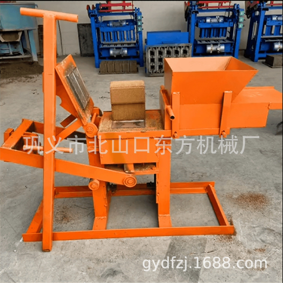 手动粘土砖机200-100-60面包砖 乐高砖机制土机 积木压砖机