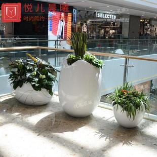 玻璃钢组合花盆美陈花瓶景观落地大花瓶花缸户外别墅酒店装饰摆件