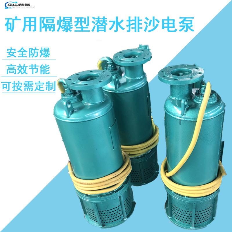 矿用隔爆型潜水排沙电泵 定制BQS隔爆型潜水排沙电泵 矿用排沙泵