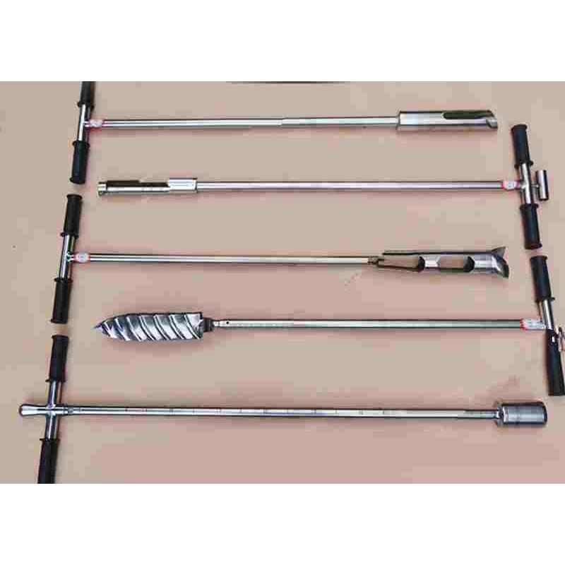 1米/38MM不锈钢取土钻 取土钻 取土器 土壤取样 各种规格