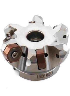 NC45HX数控45度平面切削铣刀盘6角双面HNGX0906刀片通装普拉米特