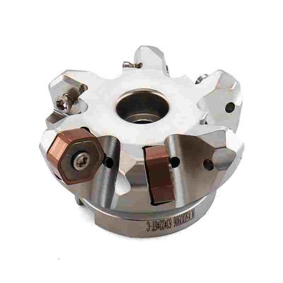 NC45HX数控45度平面切削铣刀盘6角双面HNGX0906刀片通装普拉米特