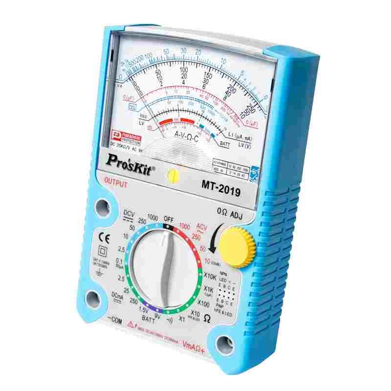 台湾宝工24/26档指针式万用表指针万能表高精度机械万用表MT-2019