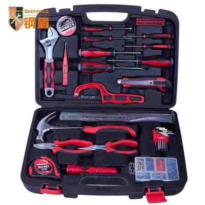 W1150钢盾（WORKPRO）50件套高级家用工具组合套装 五金工具箱