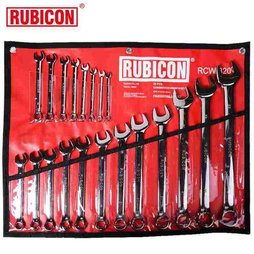 日本罗宾汉RUBICON套装两用扳手进口梅花开口扳手汽修工具RCW-320