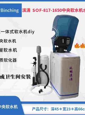 滨清　0.5吨软水机diy SOF-817-BNT1650家用软水机 自来水处理
