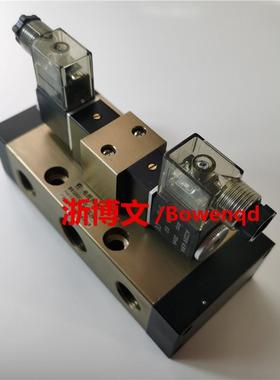 电磁阀Q25D2CV-25电控换向阀Q25D2CV(ii)-L25双线圈G1寸