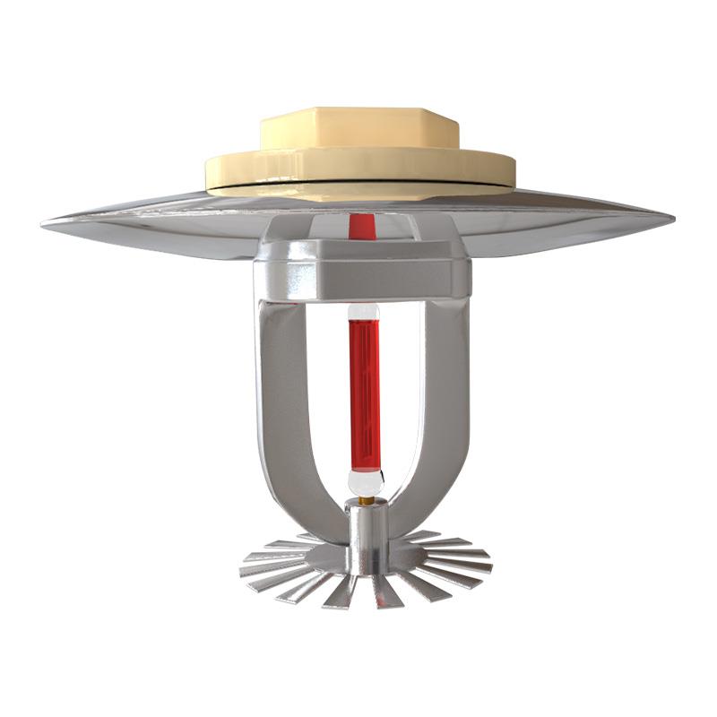 消防检查演习68度吊顶喷淋头教学高温自动洒水灭火喷头烟雾报警器