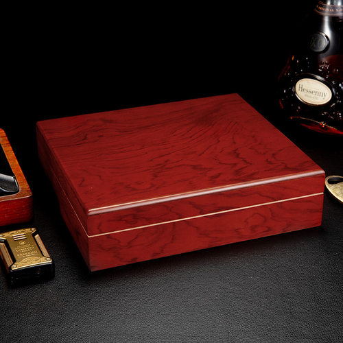 CIGARLOONG茄龙古巴进口雪茄盒便携密封醇化大容量雪茄盒CL-1001B