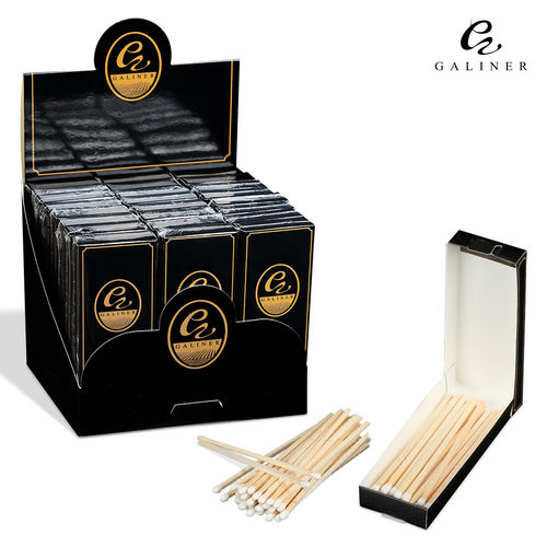 GALINER雪茄火柴老式加长火柴棒创意一次性户外酒店香薰火柴批发