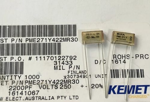 PME271Y422MR30 PME271Y 电容250v 2200pF 2.2nf  0.0022uf  RIFA