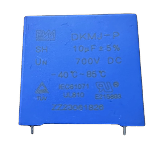 全新百明 BM DKMJ-P  10UF 106J 700VDC  5% 27.5mm 校正薄膜电容