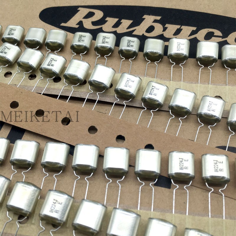 50F2D224JTV 日本原盒rubycon红宝石 薄膜电容 50V0.22UF 220NF