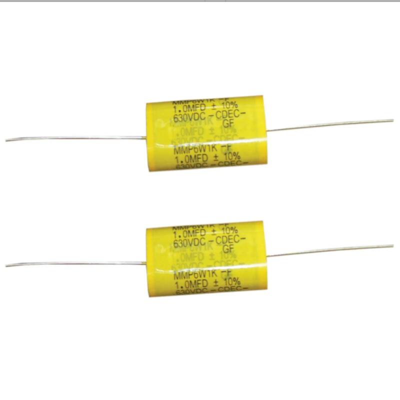 铜脚耦合CDET100V1UF音频电容