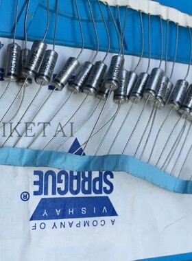 威世 VISHAY/SPRAGUE 35V1.5UF  银膜钽铜壳轴向钽电容原装现货