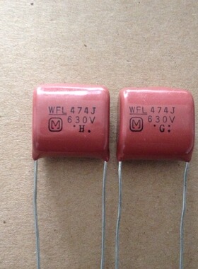 ECWF6474JL 薄膜电容器 630V0.47UF 5% 全新进口松下 17.5 mm