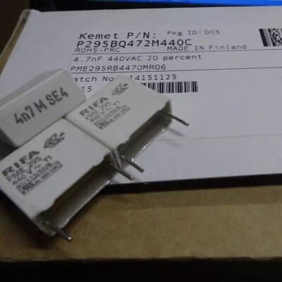 PME295 4n7 440v4.7nf 4700pf  集美 KEMET RIFA薄膜电容