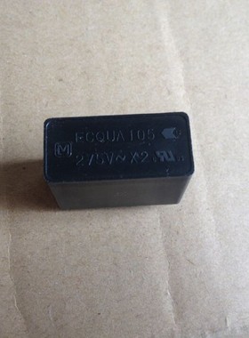 ECQUAAF105MA 安规电容 ECQUA 275V1uF  X2 22.5mm 105M日本松下